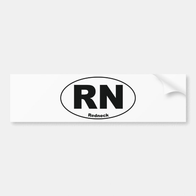 Redneck Bildekal (Framsidan)