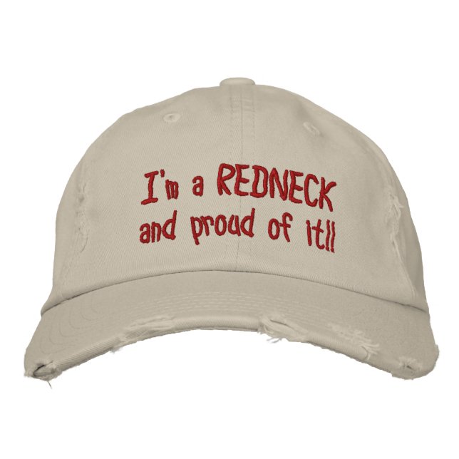 REDNECK CAP BRODERAD KEPS (Framsida)