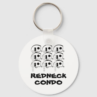 REDNECK CONDO-nyckelkedja Nyckelring