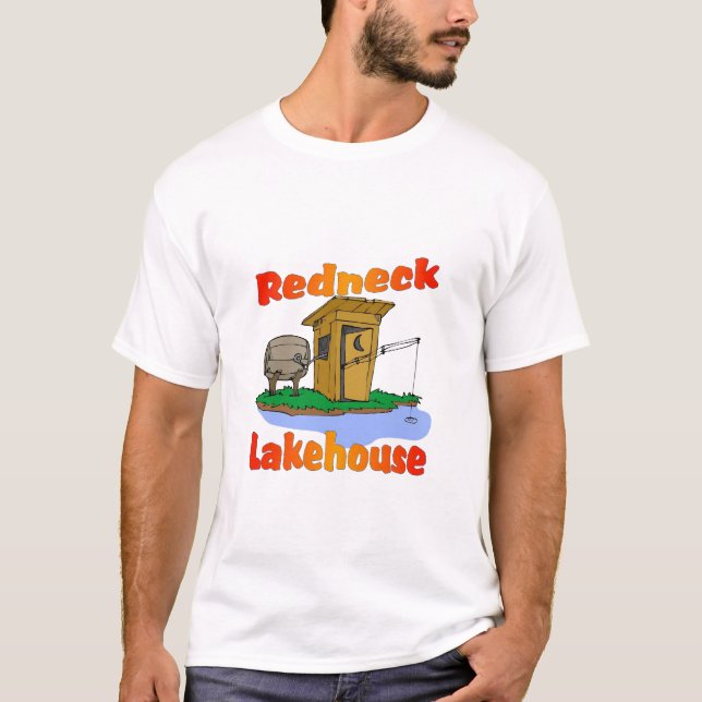 Redneck Lakehouse Tee (Framsida)