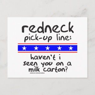 REDNECK PLOCKA-UP LINE MJÖLK CARTON T-SHIRTS VYKORT
