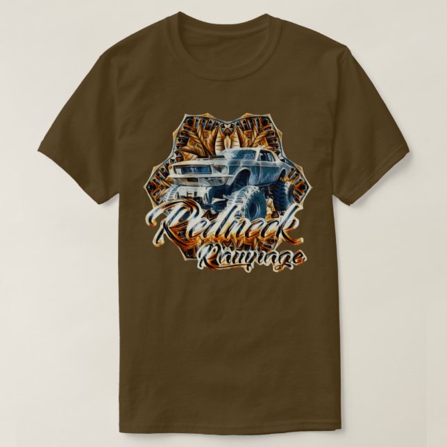 Redneck rampage t shirt (Design framsida)