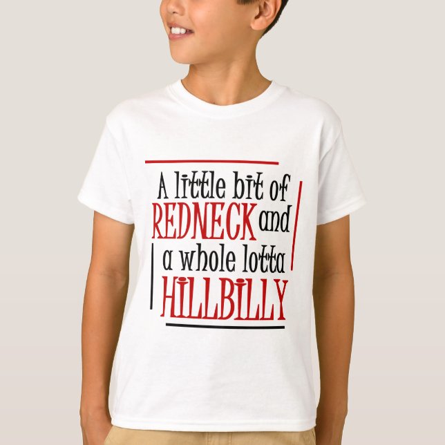 RedneckbondlurkTShirt Tee Shirt (Framsida)