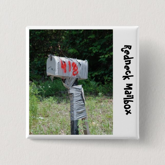 Redneckbrevlåda Knapp (Framsida)