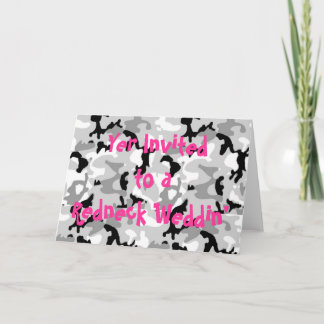 Redneckbröllop Inbjudan