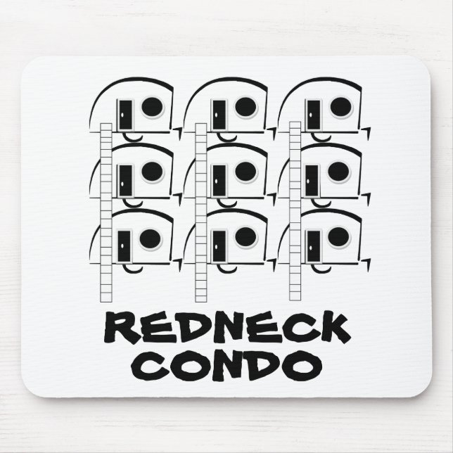 REDNECKCONDOmousepad Musmatta (Framsidan)