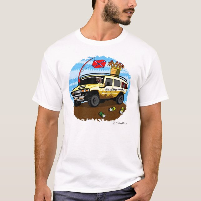redneckhummer t shirt (Framsida)