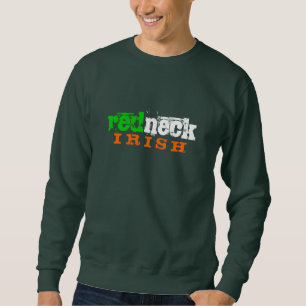 redneckIRLÄNDARE Lång Ärmad Tröja