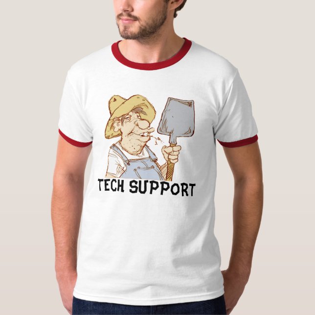 RedneckTechservice T Shirt (Framsida)