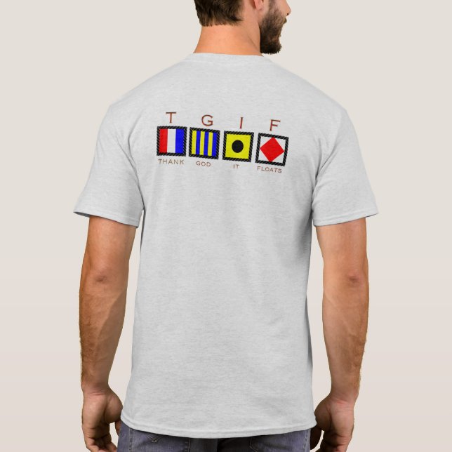Redneckyachtklubb T Shirt (Baksida)