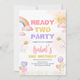 Redo 2 Party 2: a födelsedagen Inbjudningar