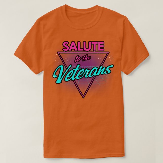 Redo 80:s Rad Militär Rad T Shirt (Design framsida)