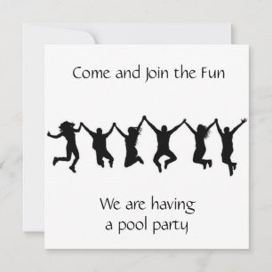 **REDO ATT FIRA **POOLPARTY** INBJUDAN