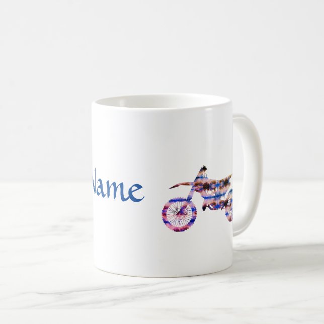 Redo att gå kaffemugg (Framsida höger)