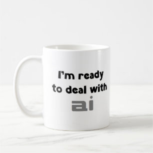 redo att hantera ai kaffemugg