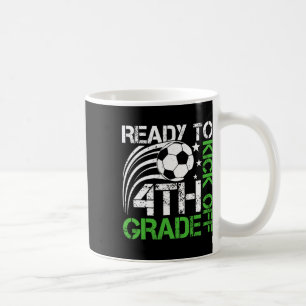 Redo att kicka igång 4:e klass fotboll Byll Retro  Kaffemugg