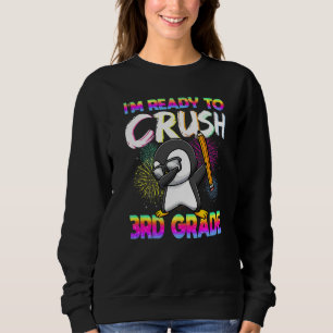 Redo att krossa 3:e klass grundskola Pingvin T Shirt