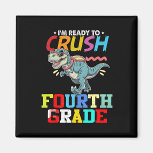 Redo att krossa fjärde klass första dagen förskola magnet