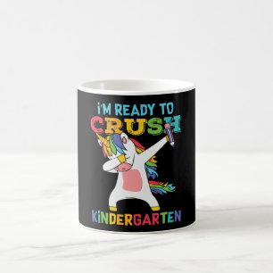 Redo att Krossa Förskole Enhörning Skola Kaffemugg