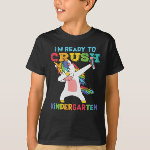 Redo att Krossa Förskole Enhörning Skola T Shirt