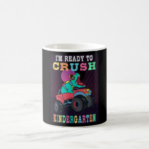 Redo att krossa förskoleklass kaffemugg