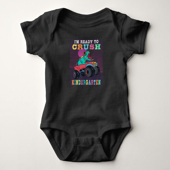 Redo att krossa förskoleklass t shirt (Framsida)