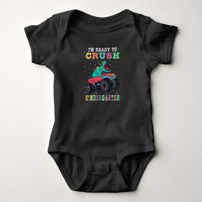 Redo att krossa förskoleklass t shirt (Framsida)
