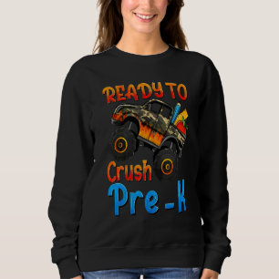 Redo att krossa Pre K Monster Truck Tillbaka till  T Shirt