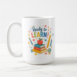 Redo att lära kaffemugg