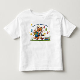 "Redo att lära, redo att lysa!" – Söt förskole- T Shirt