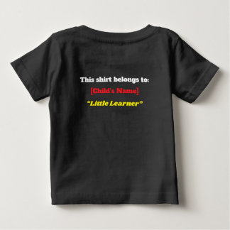 "Redo att lära, redo att lysa!" – Söt förskole- T Shirt