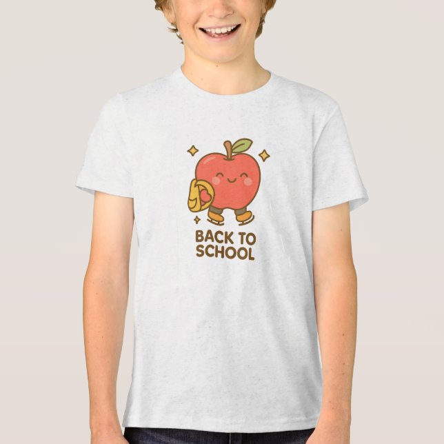 Redo att lära sig – Apple Edition   T Shirt (Framsida)