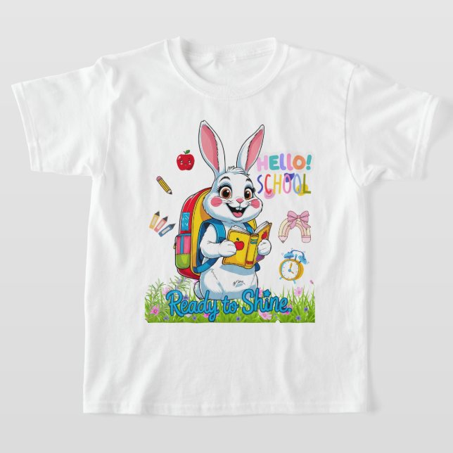 Redo att Lysa, Första Klass! T Shirt (Laydown)