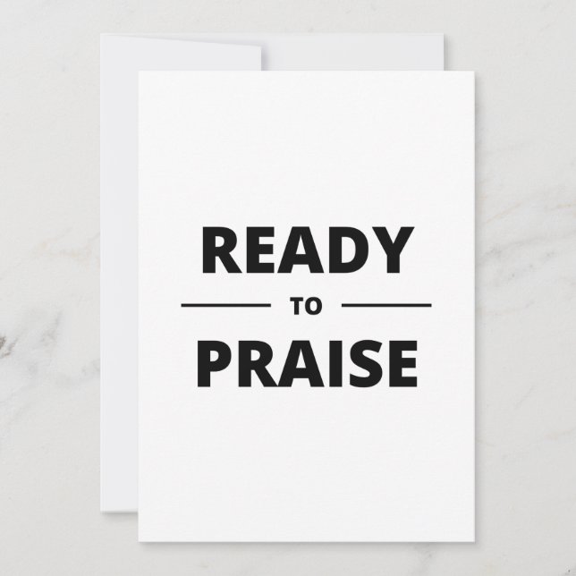 REDO ATT PRAISERA INBJUDNINGAR (Framsida)