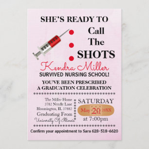 Redo att ringa Studenten Inbjudan