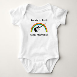 Redo att Rocka Personlig Onesie T Shirt