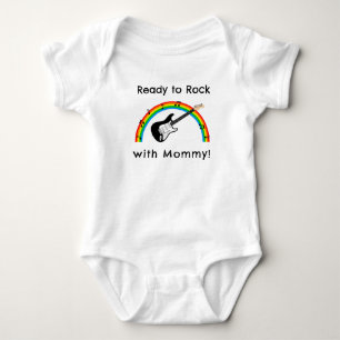 Redo att Rocka Personlig Onesie T Shirt
