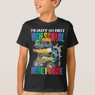 Redo eller ej högskola här i Kom Monster Lastbil T Shirt