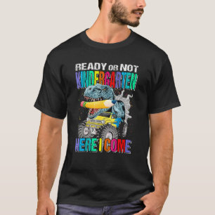 Redo eller inte, förskoleklass här jag kommer Mons T Shirt