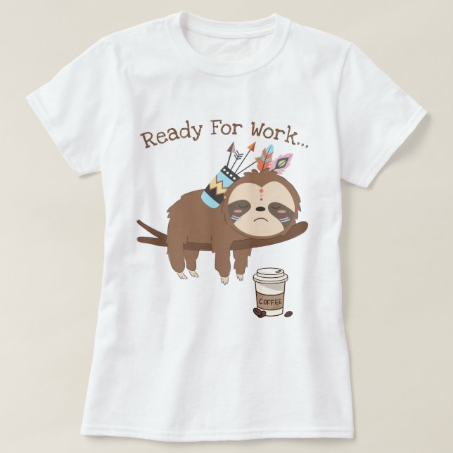 Redo för arbete t shirt (Design framsida)