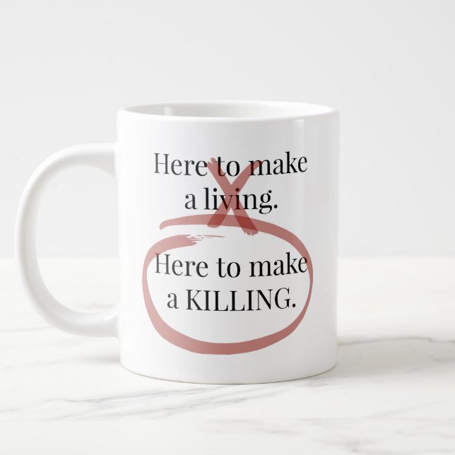 Redo för att anpassa 20ox-kaffe i Mugg Jumbo Mugg (Vänster)