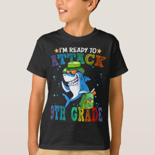 Redo för att attackera 9:e Klass-huvudskolan T Shirt