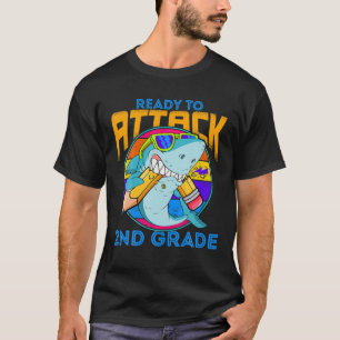 Redo för att attackera andra Klass-gubben Back to T Shirt