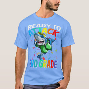 Redo för att attackera andra Klass-hajen Back to s T Shirt