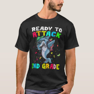 Redo för att attackera andra Klass-hajen Back to s T Shirt