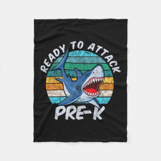 Redo för att attackera förk-haj första dagen av fö fleecefilt