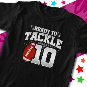 Redo för att bekämpa 10 fotbollsdagar i Party 10:e T Shirt