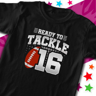 Redo för att bekämpa 16 fotbollsdagar i Party 16:e T Shirt