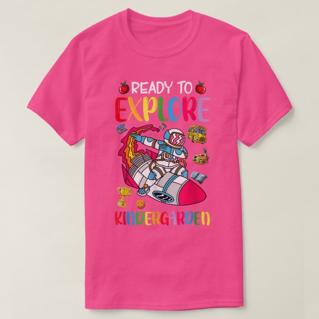 Redo för att beklaga Kindergarten tillbaka till Ki T Shirt (Design framsida)