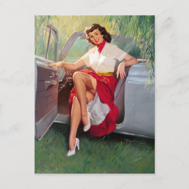 Redo för att fästa enheten vykort (Framsida)